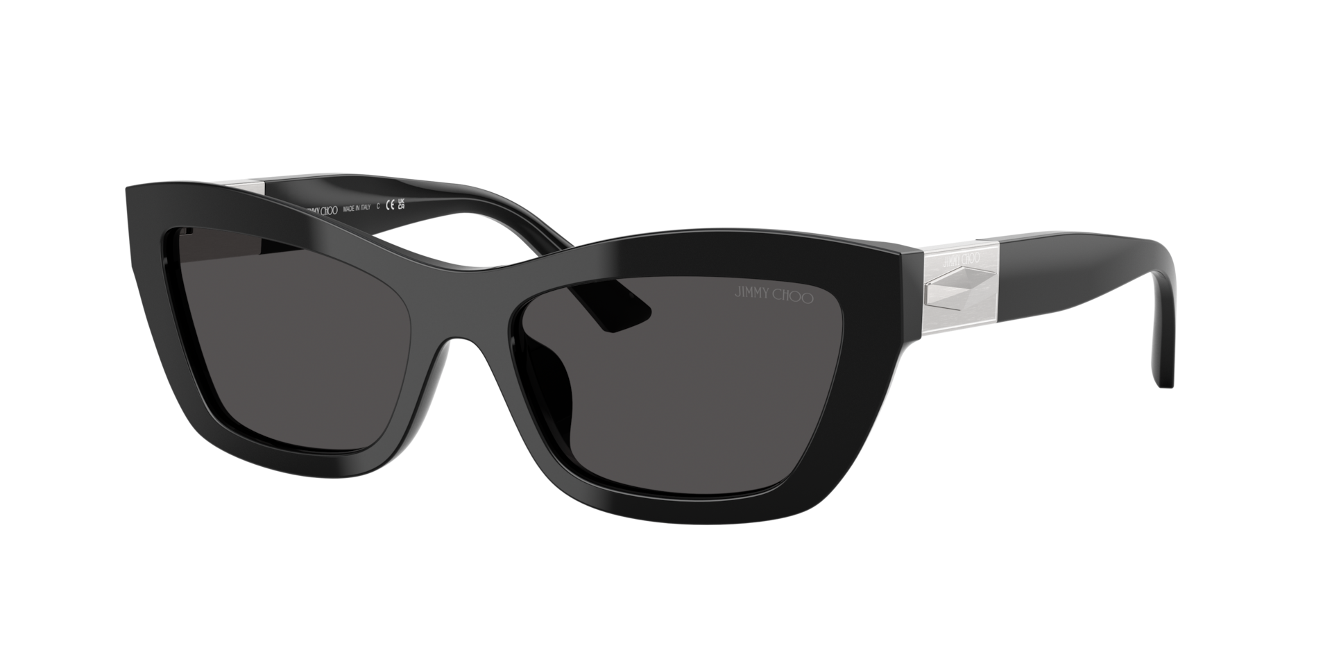 Jimmy Choo Woman Sunglass JC5030U -  Frame color: Black, Lens color: Dark Grey