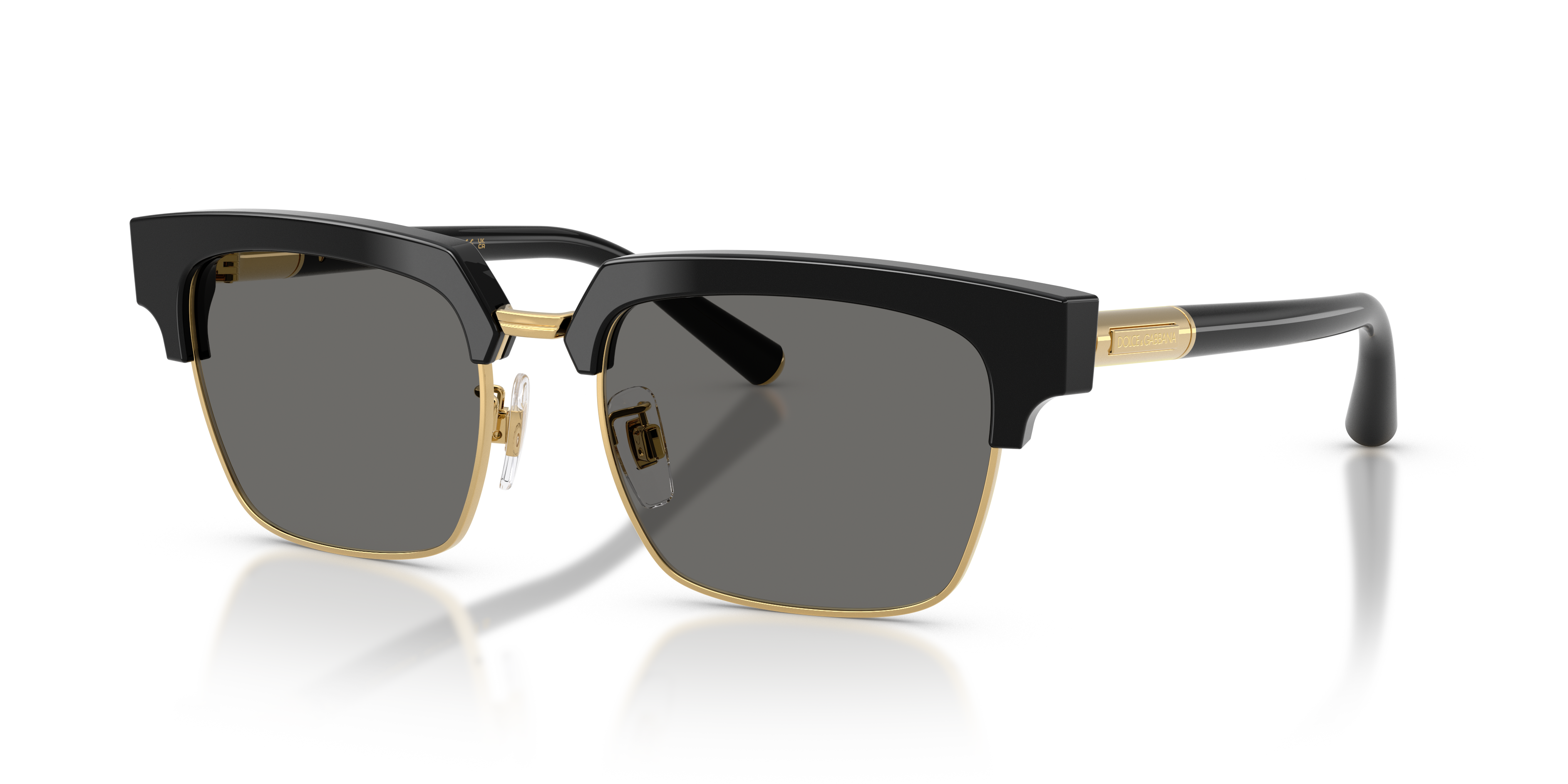 Dolce&Gabbana DG4522 S (54 - 18) with Grey lenses and Black frame