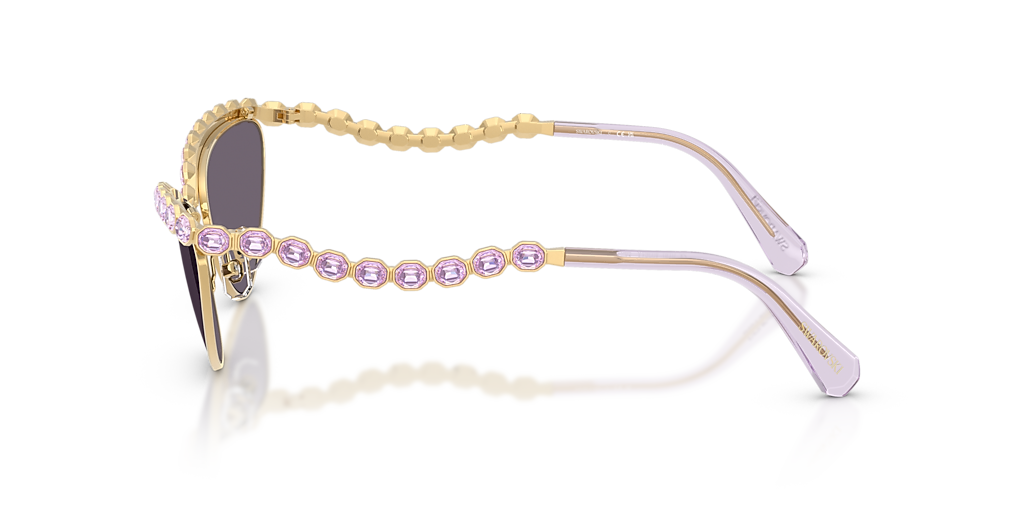 Swarovski SK7030 XL (59 - 17) with Violet lenses and Gold frame