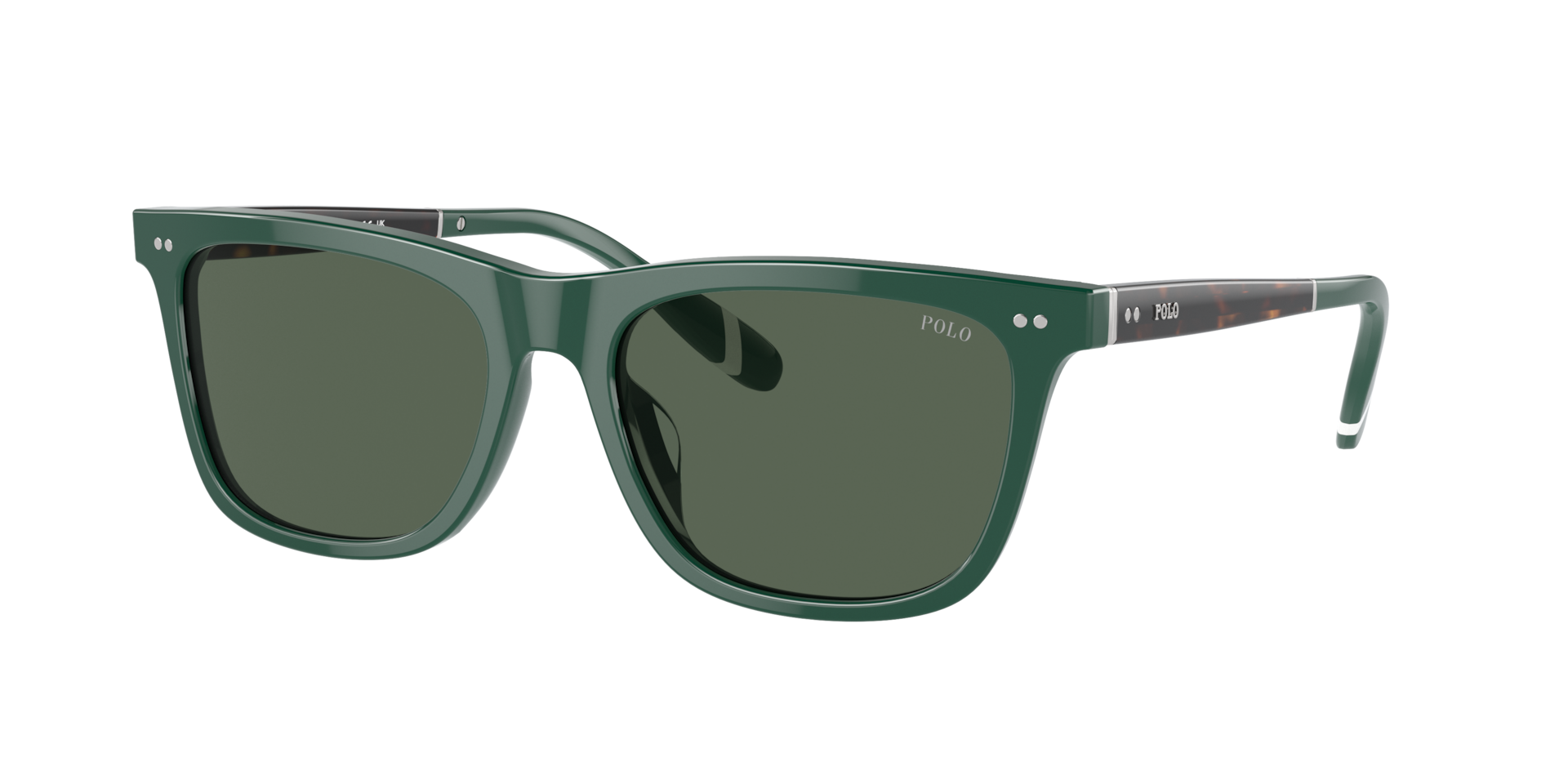 Polo Ralph Lauren Man Sunglass PH4205U -  Frame color: Shiny Green, Lens color: Green