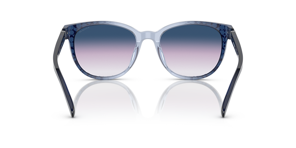 Coach CD478 XL (54 - 19) with Blue lenses and Blue frame