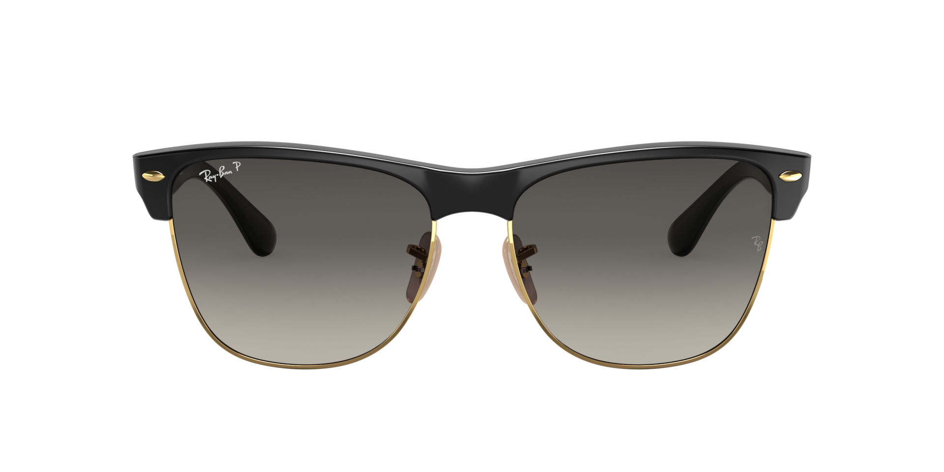 Ray-Ban Clubmaster Oversized L (57 - 16) with Grey lenses and