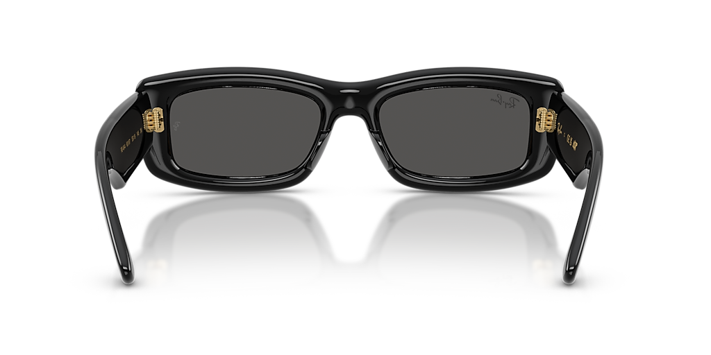 Ray-Ban Kiliane Puffer L (55 - 19) with Black lenses and Black