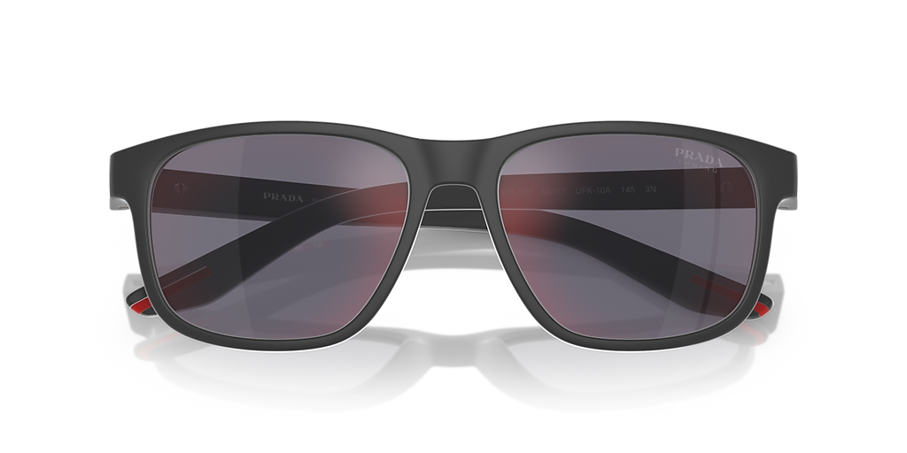 Prada Linea Rossa PS 06YS XL (56 - 17) with Grey lenses and Grey