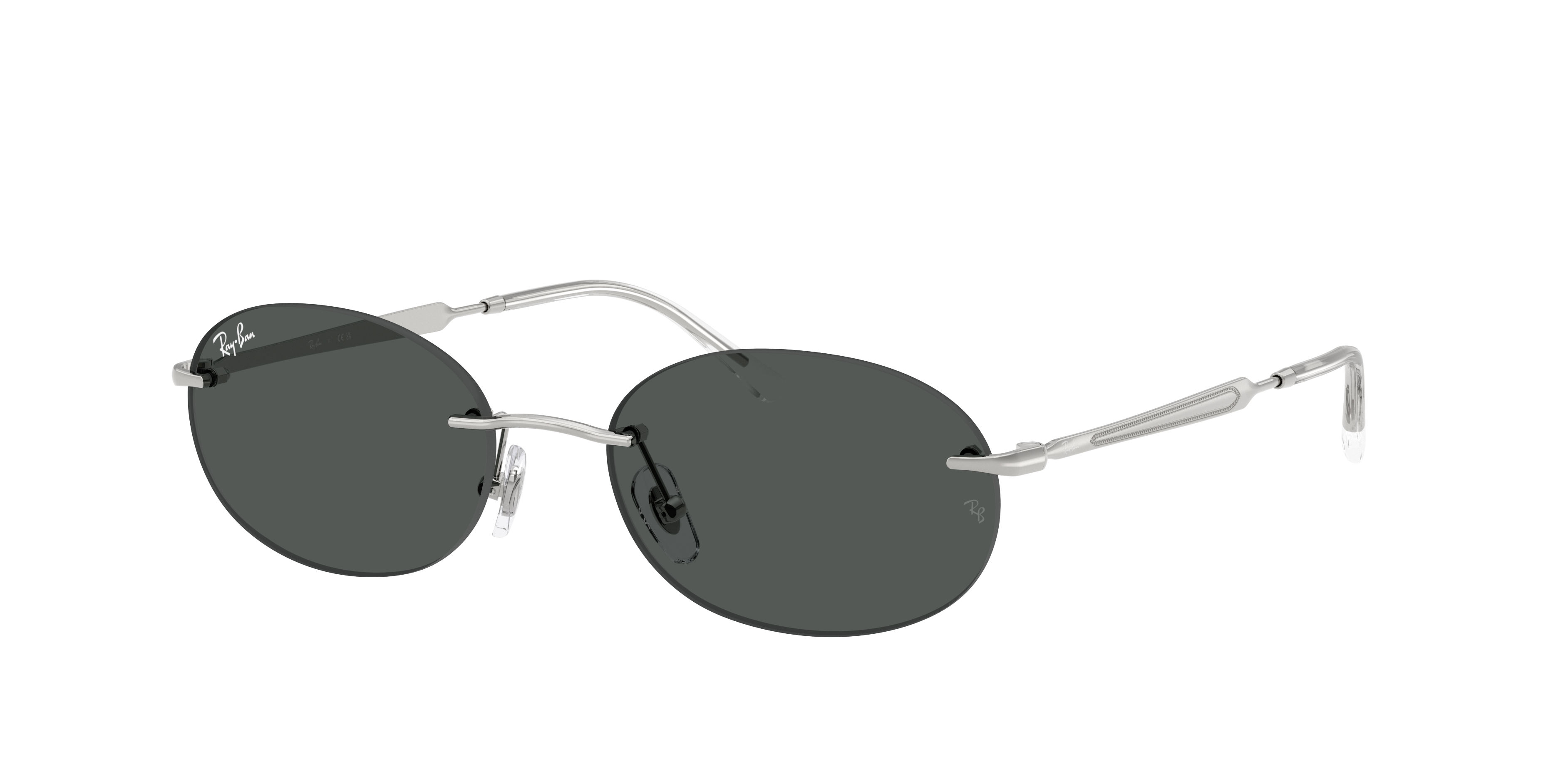 Ray-Ban RB3767 S (54 - 18) with Grey lenses and Silver frame