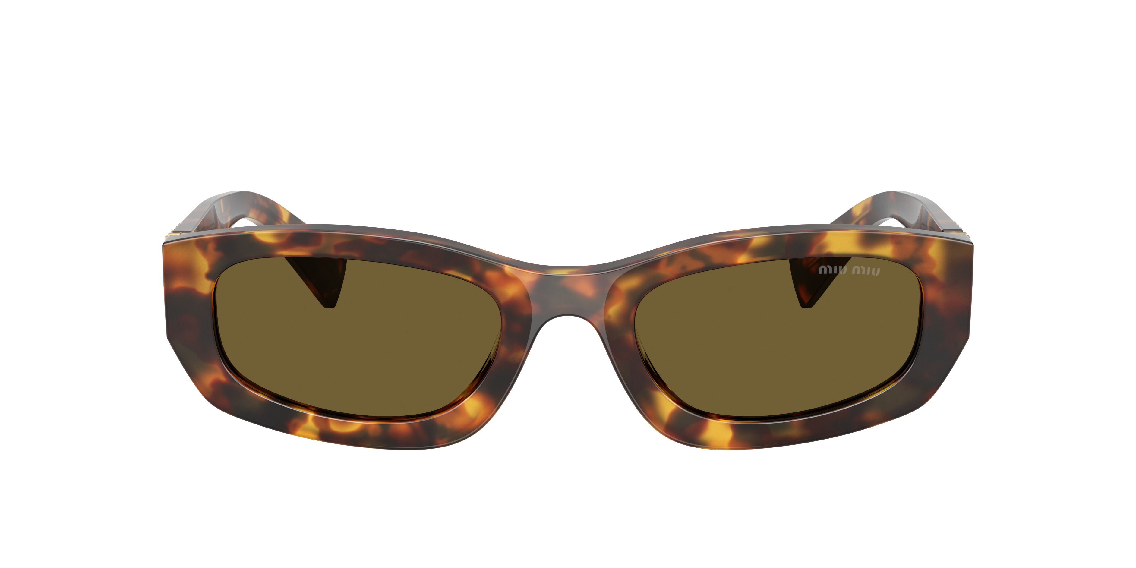 Miu Miu MU B04S L (53 - 22) with Brown lenses and Tortoise frame