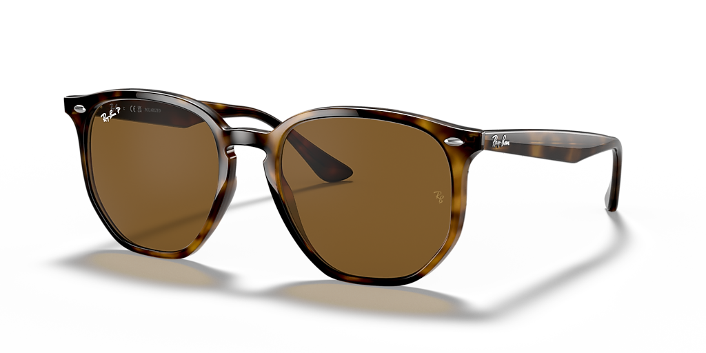 Ray-Ban RB4306 L (54 - 19) with Brown lenses and Tortoise frame