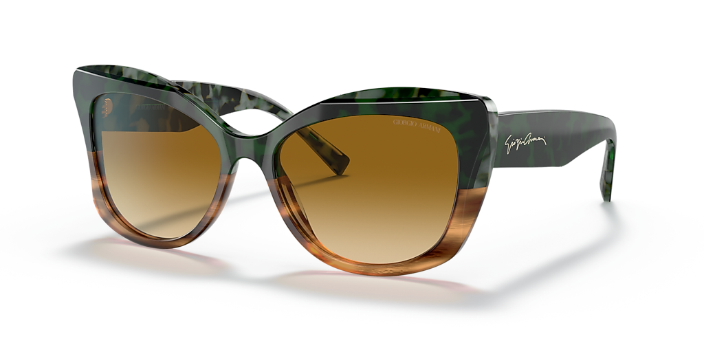 Giorgio Armani AR8161 S (56 - 17) with Green lenses and  display picture 2