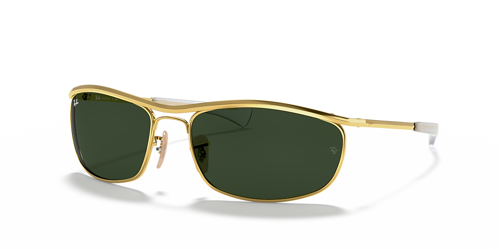 Ray-Ban Olympian I Deluxe L (62 - 18) with Green lenses and Gold