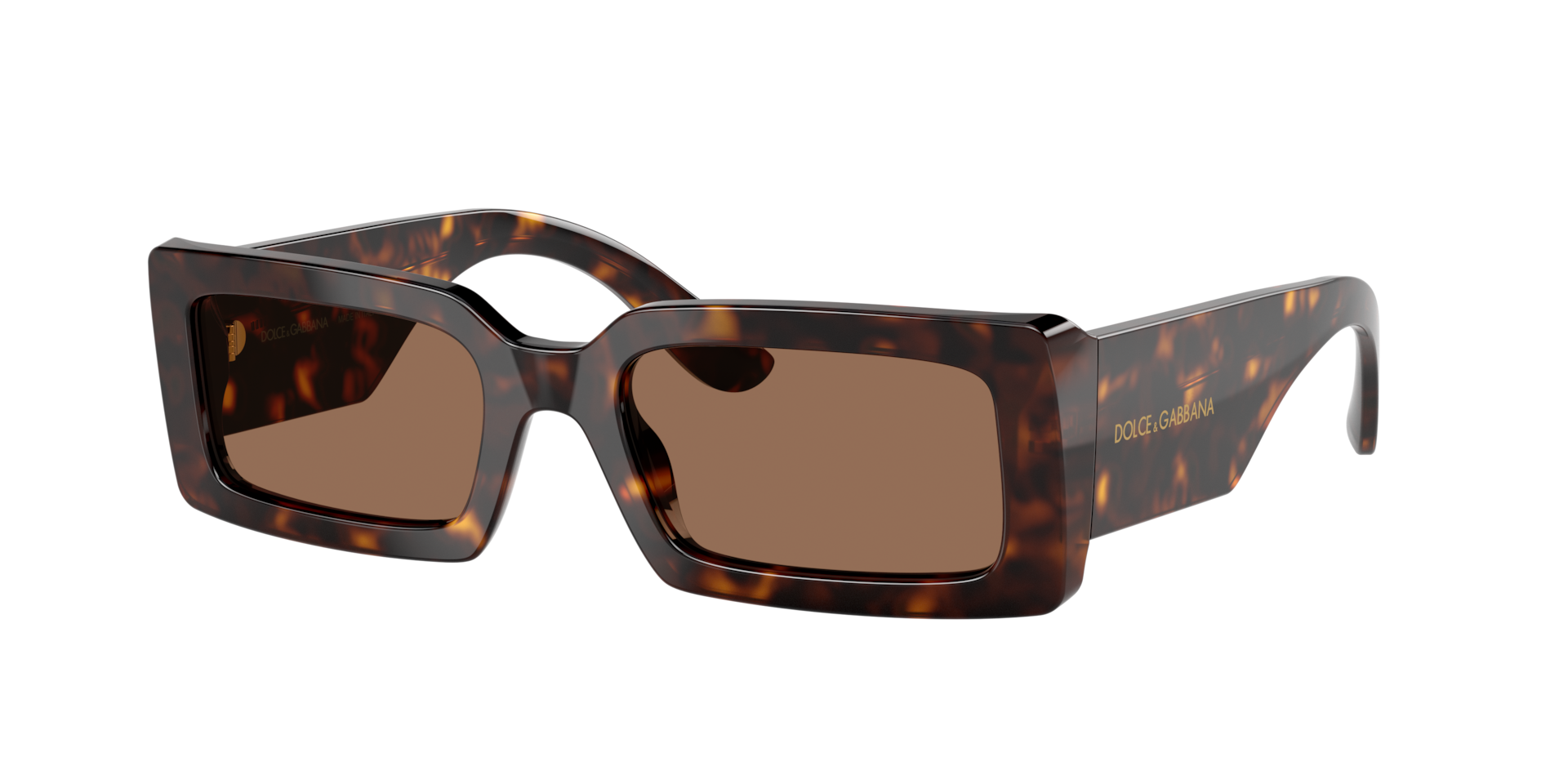 Dolce&Gabbana Woman Sunglass DG4416 -  Frame color: Havana, Lens color: Dark Brown