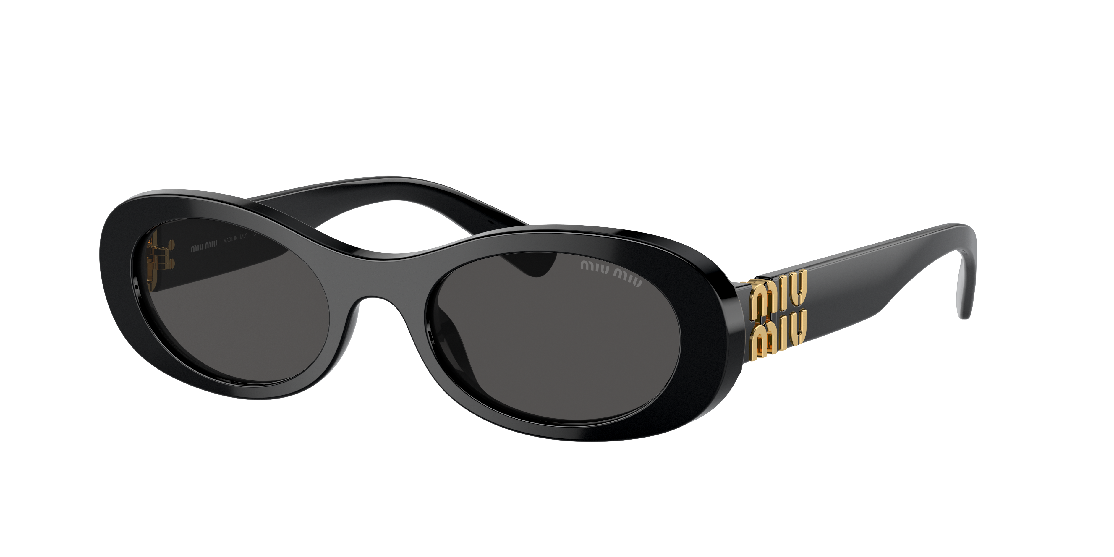 Miu Miu MU 06ZS S (50 - 20) with Grey lenses and Black frame