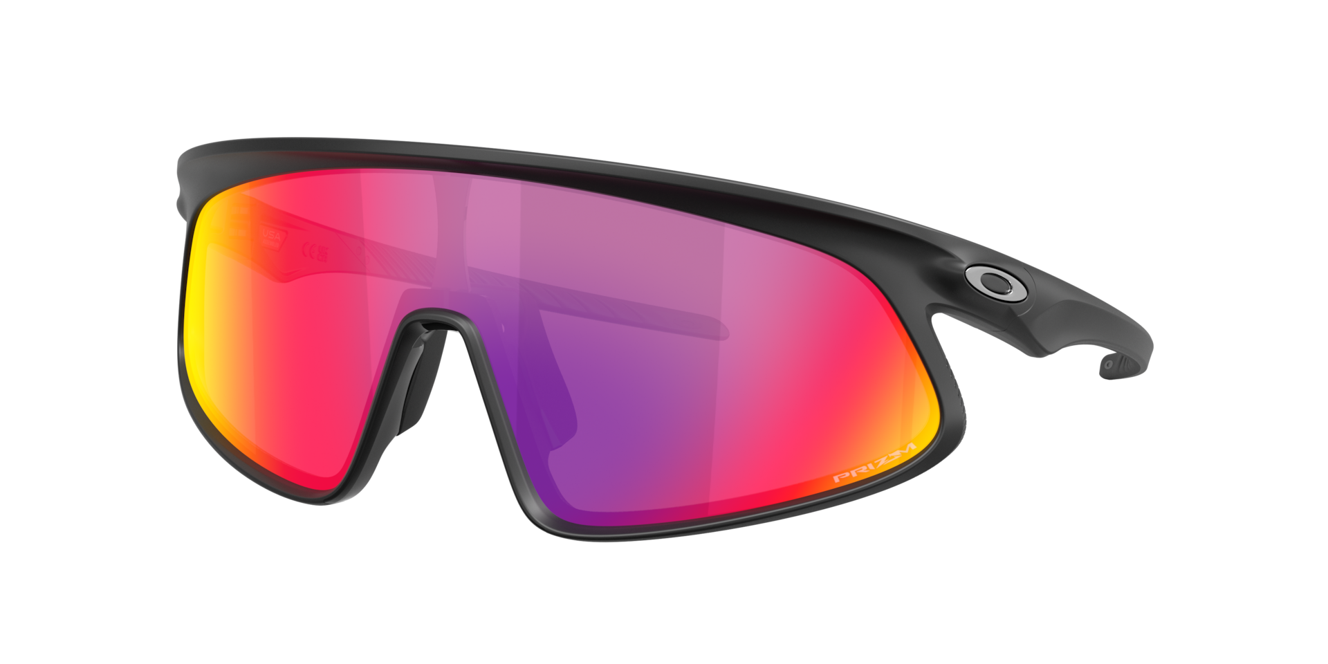 Oakley Unisex Sunglass RSLV 141 - Couleur du Monture: Noir mat, Couleur de Lentille: Prizm Road