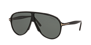Tom Ford FT0832-N XL (59 - 15) with Grey lenses and Black frame