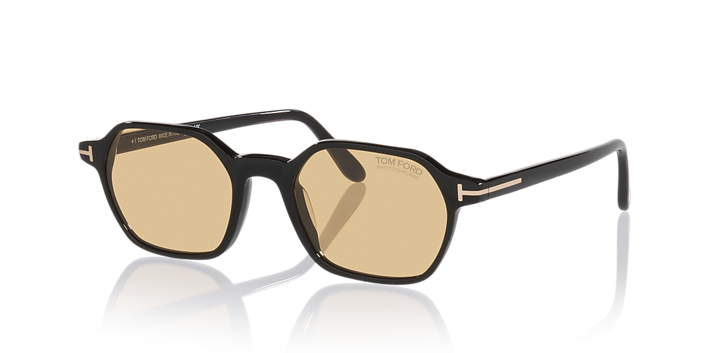 Tom Ford Joey-02 XXL (51 - 20) with Brown lenses and Black frame