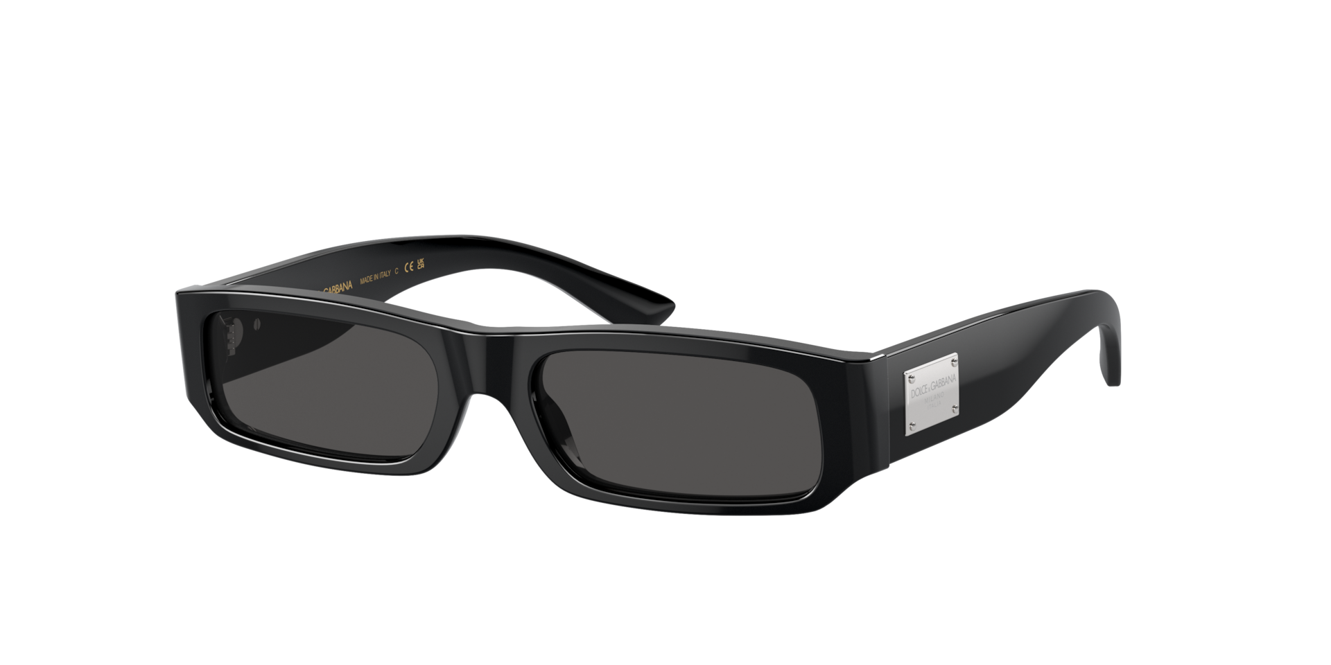 Dolce&Gabbana Unisex Sunglass DX4005 Kids - Rahmenfarbe: Schwarz, Linsenfarbe: Dunkelgrau