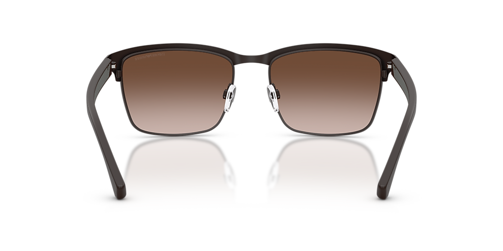 Emporio Armani EA2087 L (56 - 18) with Brown lenses and Brown