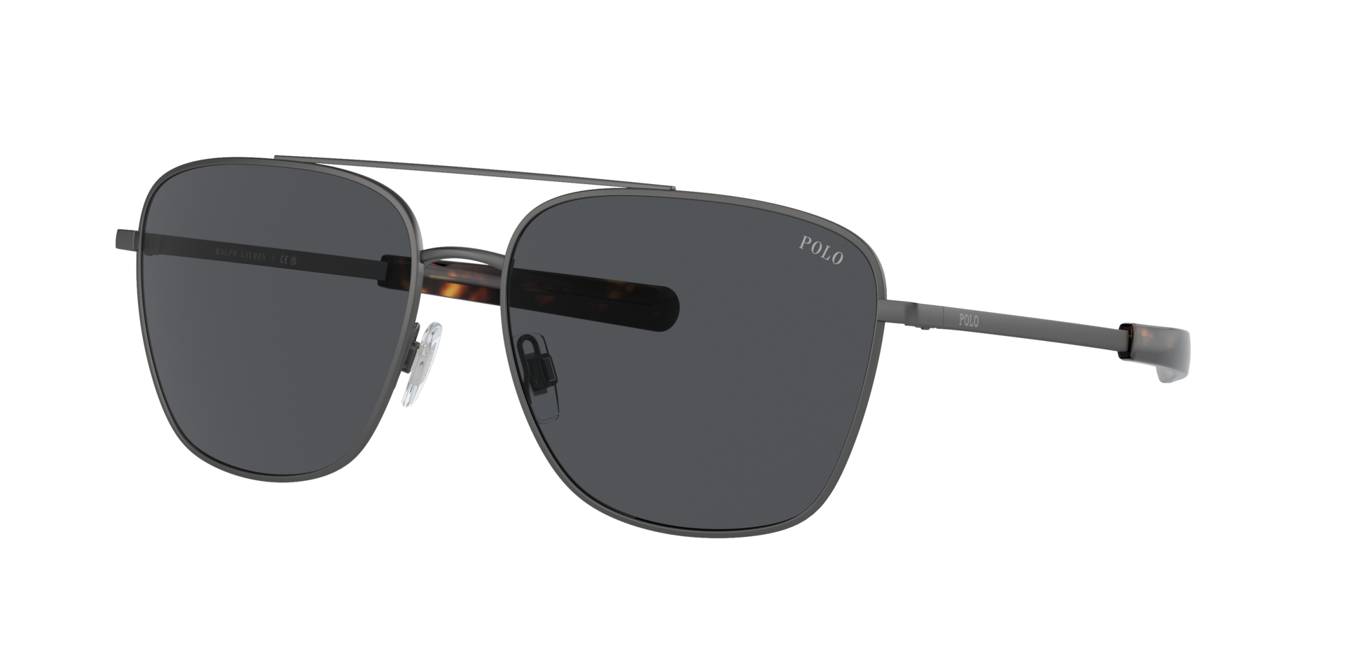 Polo Ralph Lauren Man Sunglass PH3147 -  Frame color: Semishiny Dark Gunmetal, Lens color: Grey