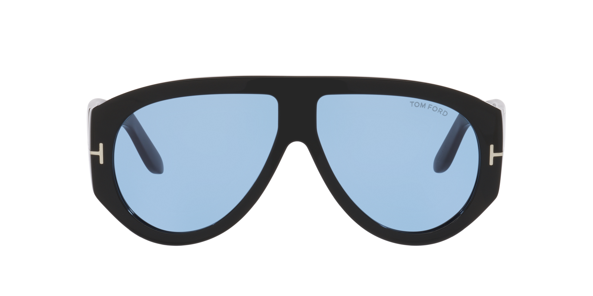 Tom Ford FT1044 XXL (60 - 12) with Blue lenses and Black frame