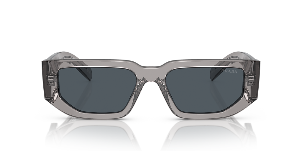 Prada PR 09ZS M (54 - 18) with Grey lenses and Grey frame