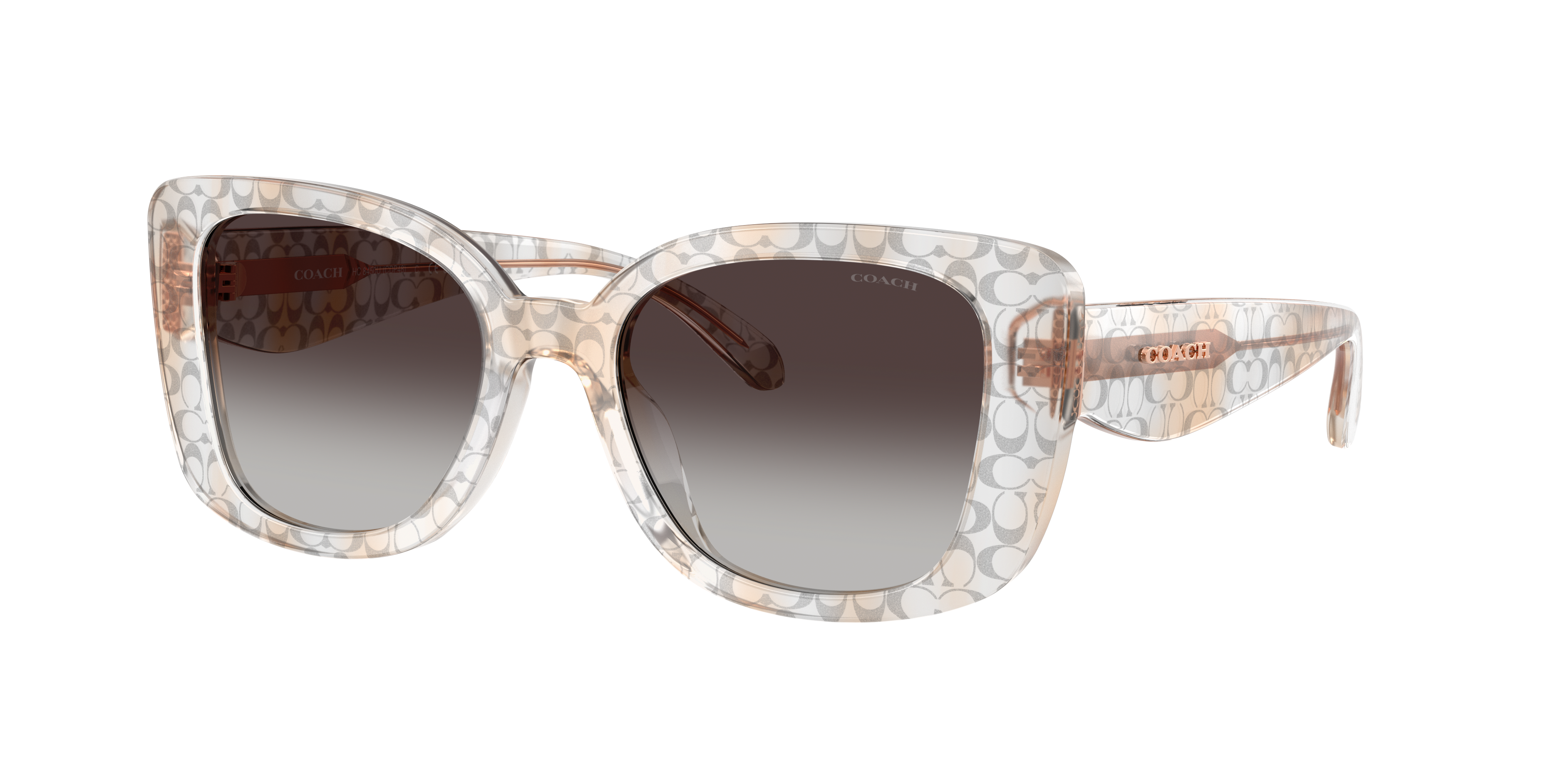 Coach Woman Sunglass CDP48 -  Frame color: Grey, Lens color: Grey Gradient