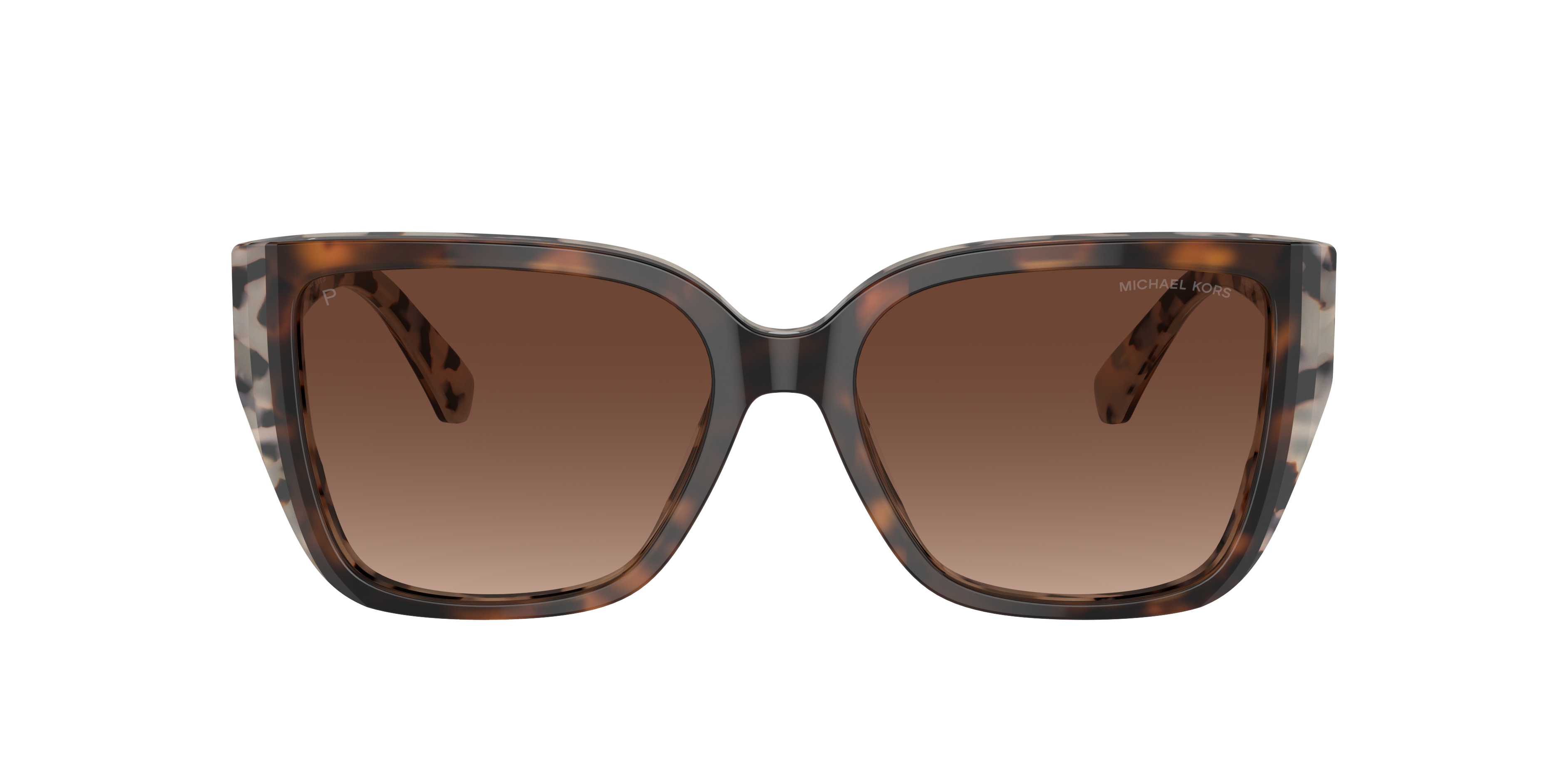 Michael Kors Acadia XL (55 - 17) with Brown lenses and Tortoise
