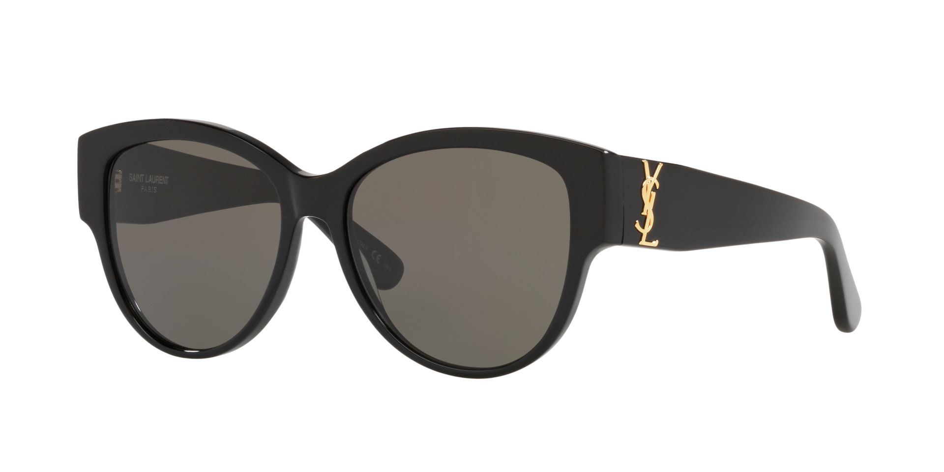 Saint Laurent SL M3 XXS (55 - 16) with Grey lenses and Black frame