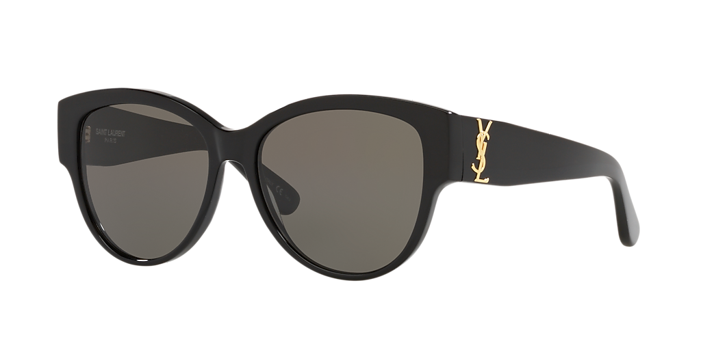 Saint Laurent SL M3 XXS (55 - 16) with Grey lenses and Black frame