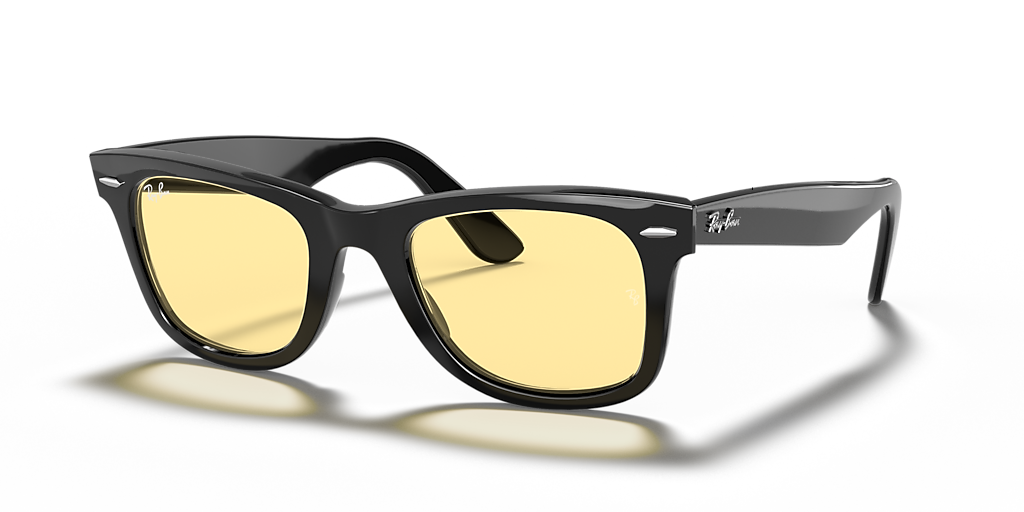 Ray-Ban Original Wayfarer Classic L (52 - 22) with Yellow lenses