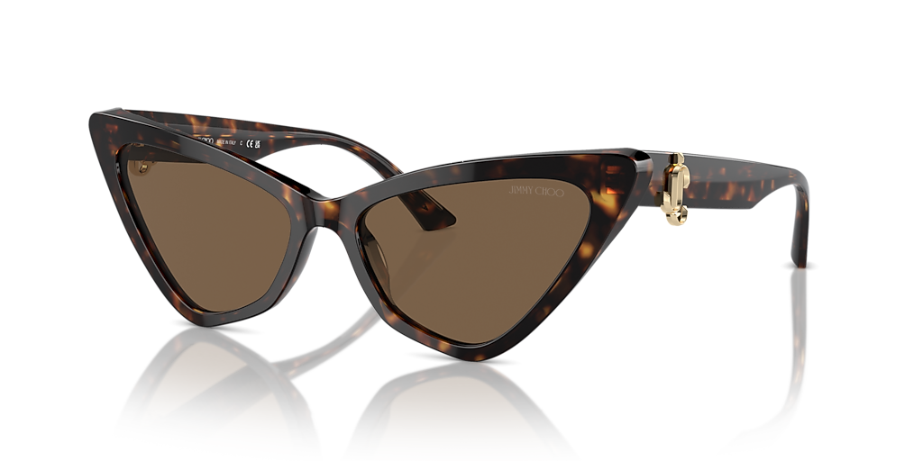 Jimmy Choo JC5008 S (55 - 16) with Brown lenses and Tortoise frame