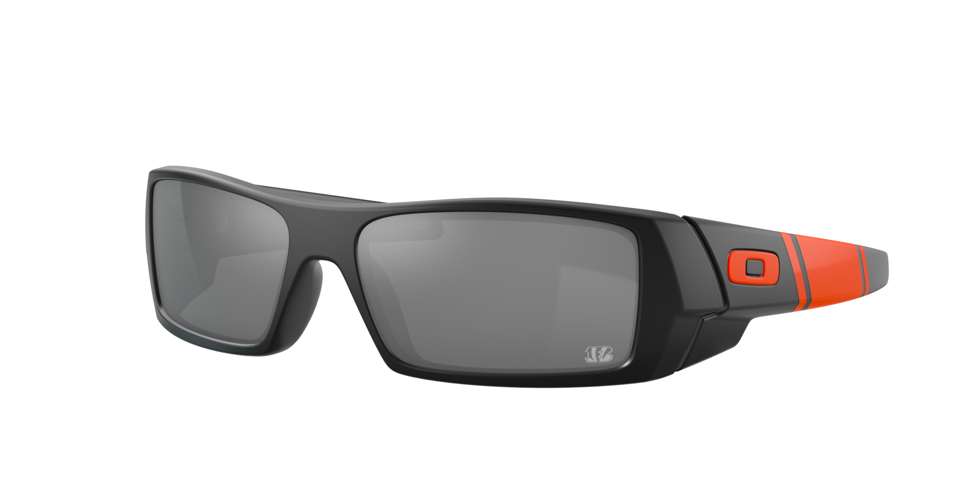 Oakley Mann Sunglass Cincinnati Bengals Gascan® - Rahmenfarbe: Matt Schwarz, Linsenfarbe: Prizm Black