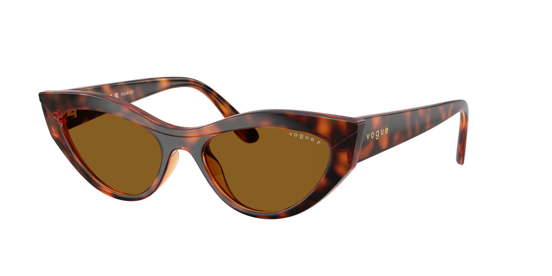 Vogue Eyewear Women's Brown Vo5637su W65683 Woman Sunglasses Nylon Cat Eye Polarized - Image 3