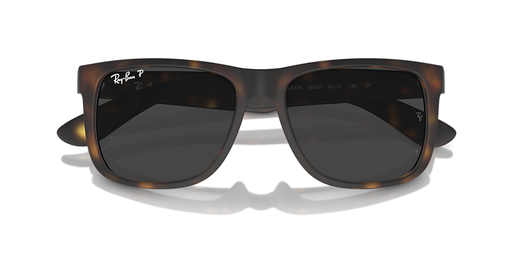 justin Ray-Ban Justin Classic S (54 - 16) with Grey lenses and Tortoise
