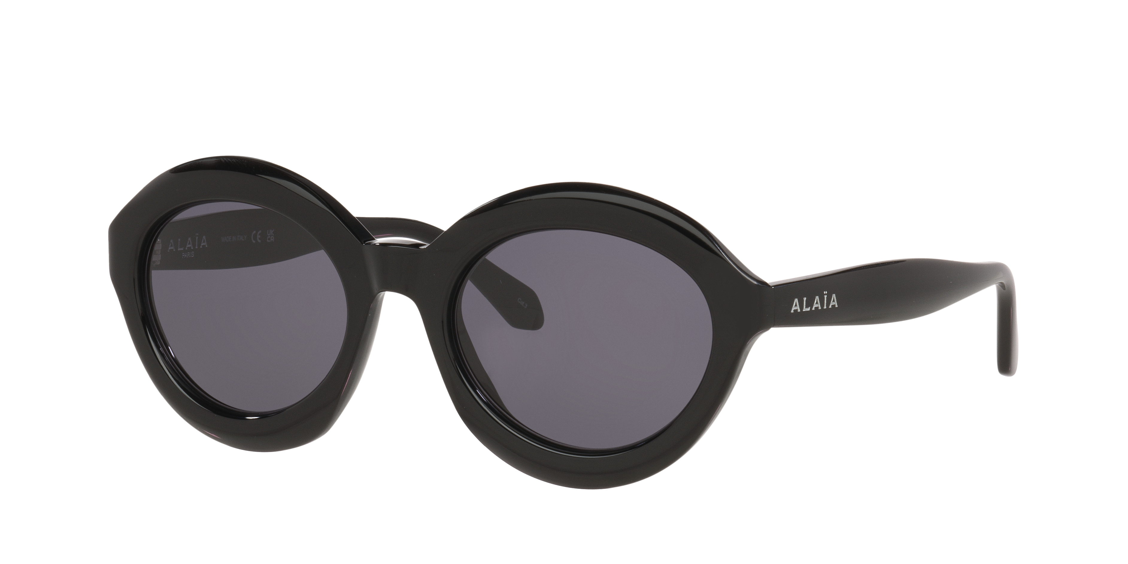 Alaia Woman Sunglass AA0088S -  Frame color: Black, Lens color: Grey
