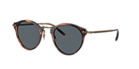 Oliver Peoples OP-505 Sun XL (47 - 24) with Green lenses and Gold