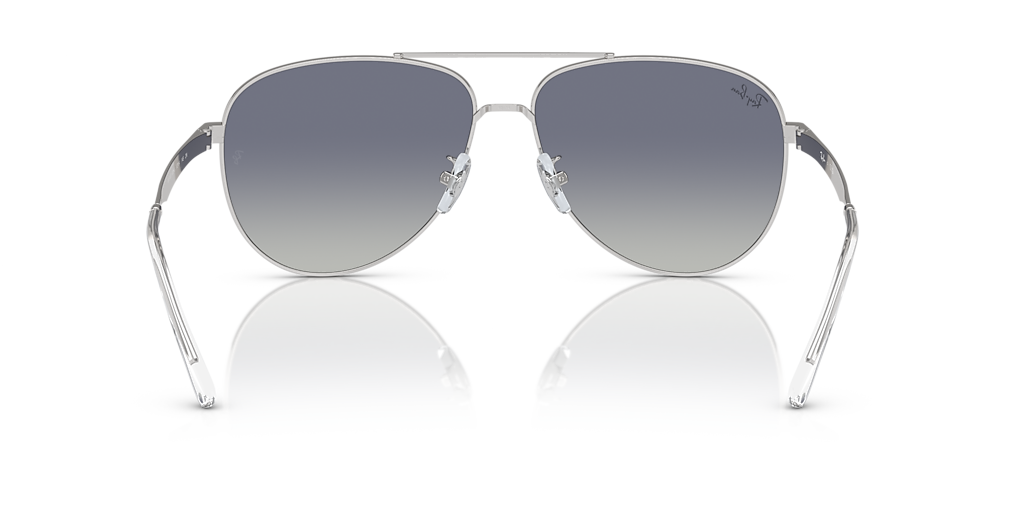Ray-Ban RB3712D XXL (62 - 14) with Grey lenses and Silver frame