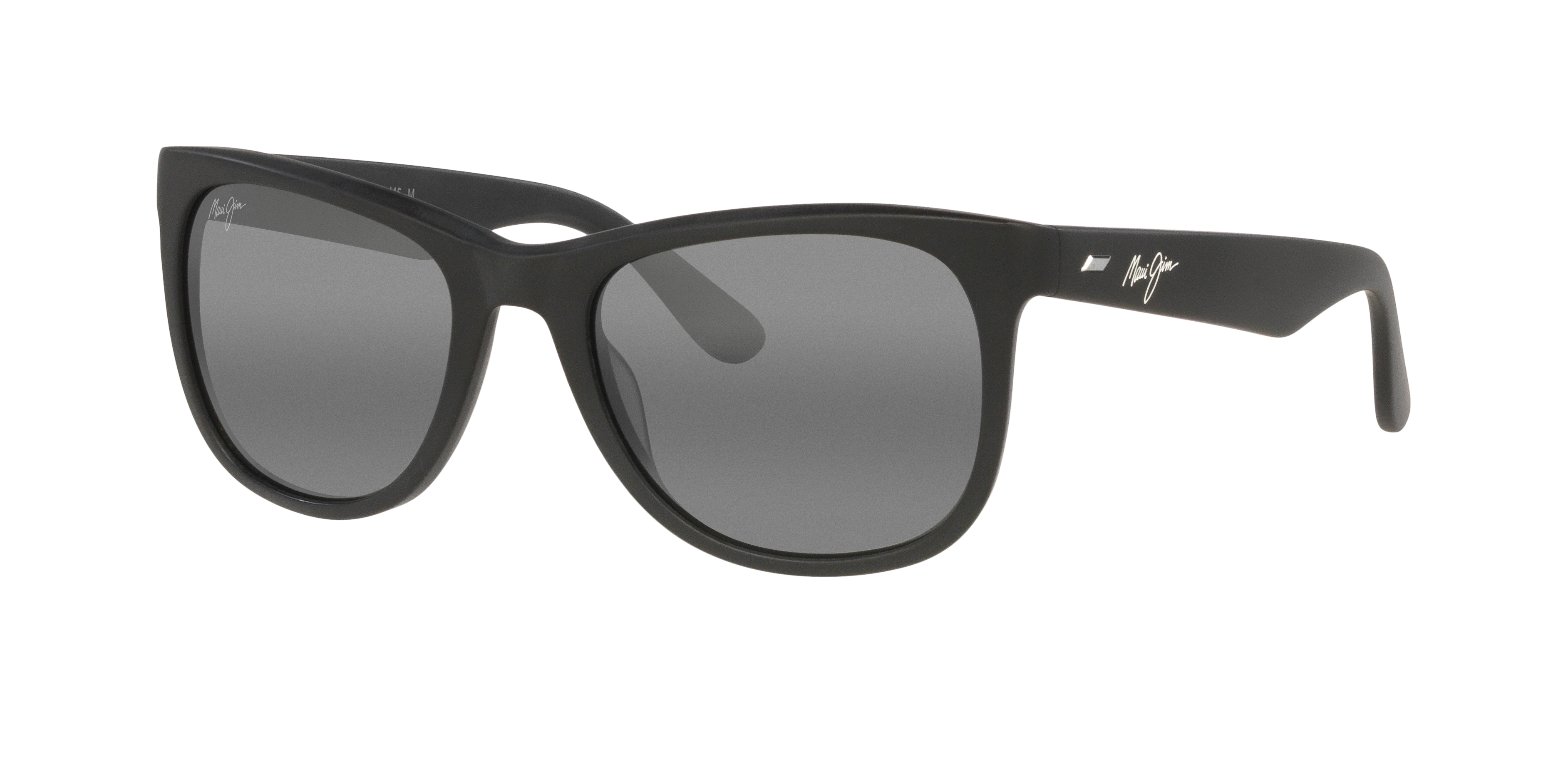 Maui Jim Kikonia Xl L (55 - 22) with Grey lenses and Black frame