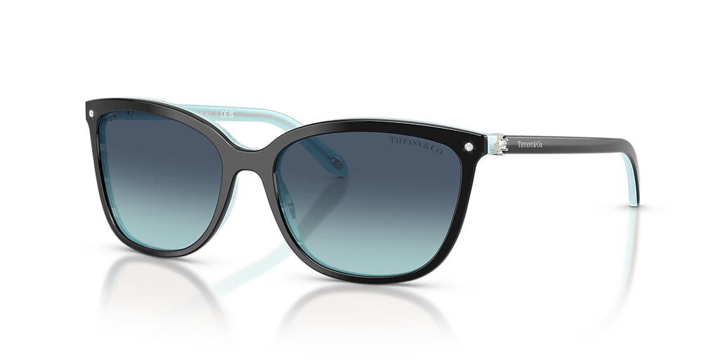 Tiffany & Co. TF4105HB S (55 - 17) with Blue lenses and Black