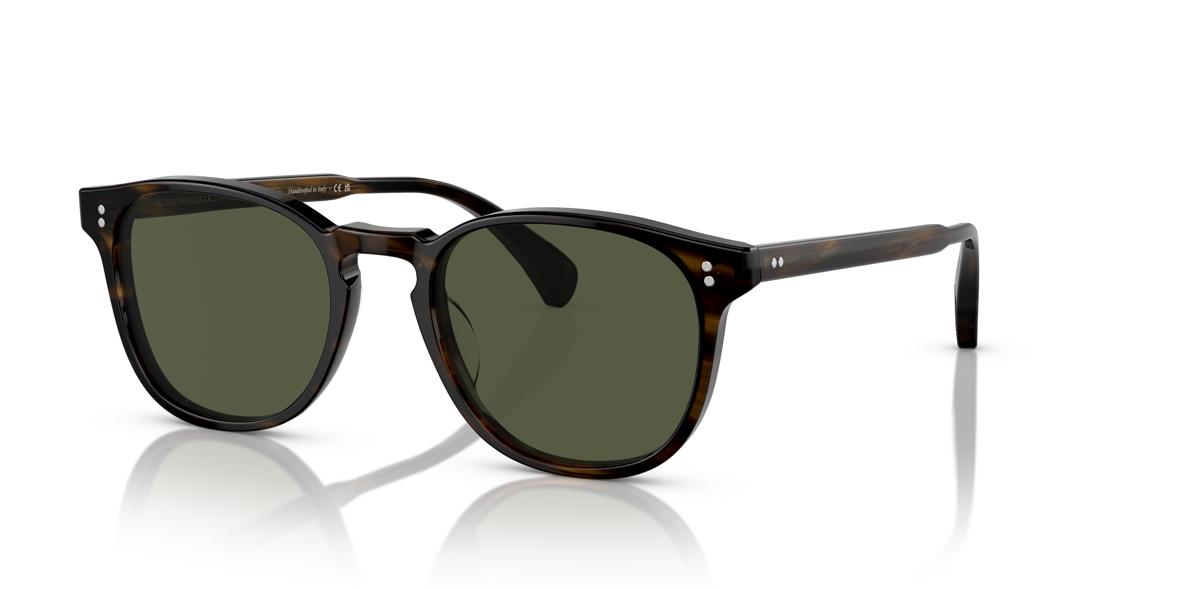 Oliver Peoples Finley Esq. Sun M (51 - 20) with Green lenses and