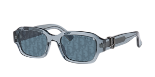 DIOR 30Montaigne B5U CD40156U Women\'s Red Sunglasses Blue Lenses 30montaigne sunglasses Dior Red in Plastic - 65463704 main image 2