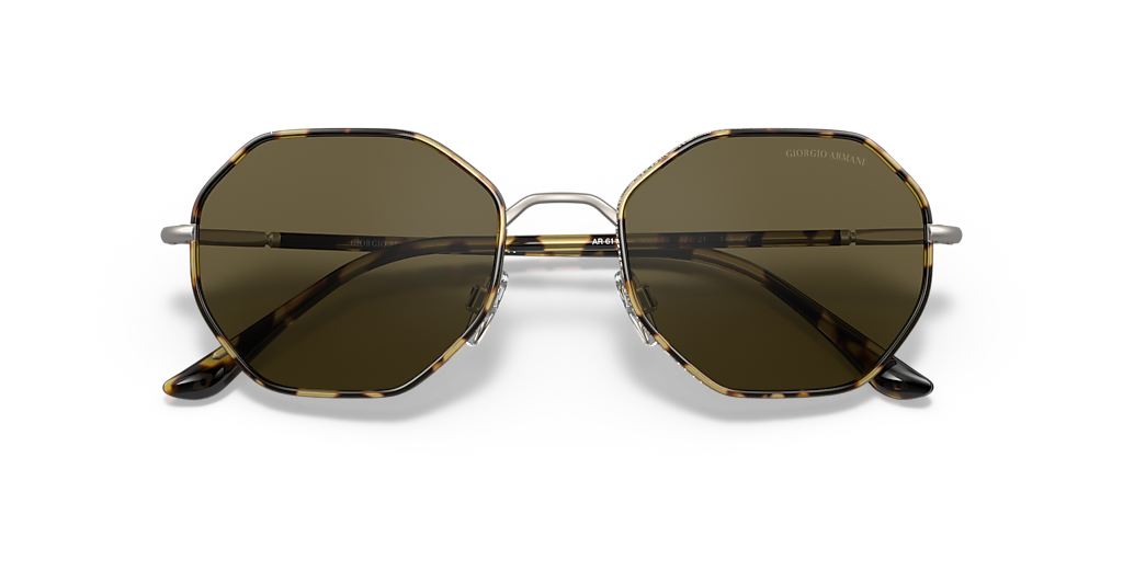 Giorgio Armani AR6112J L (52 - 21) with Brown lenses and Grey