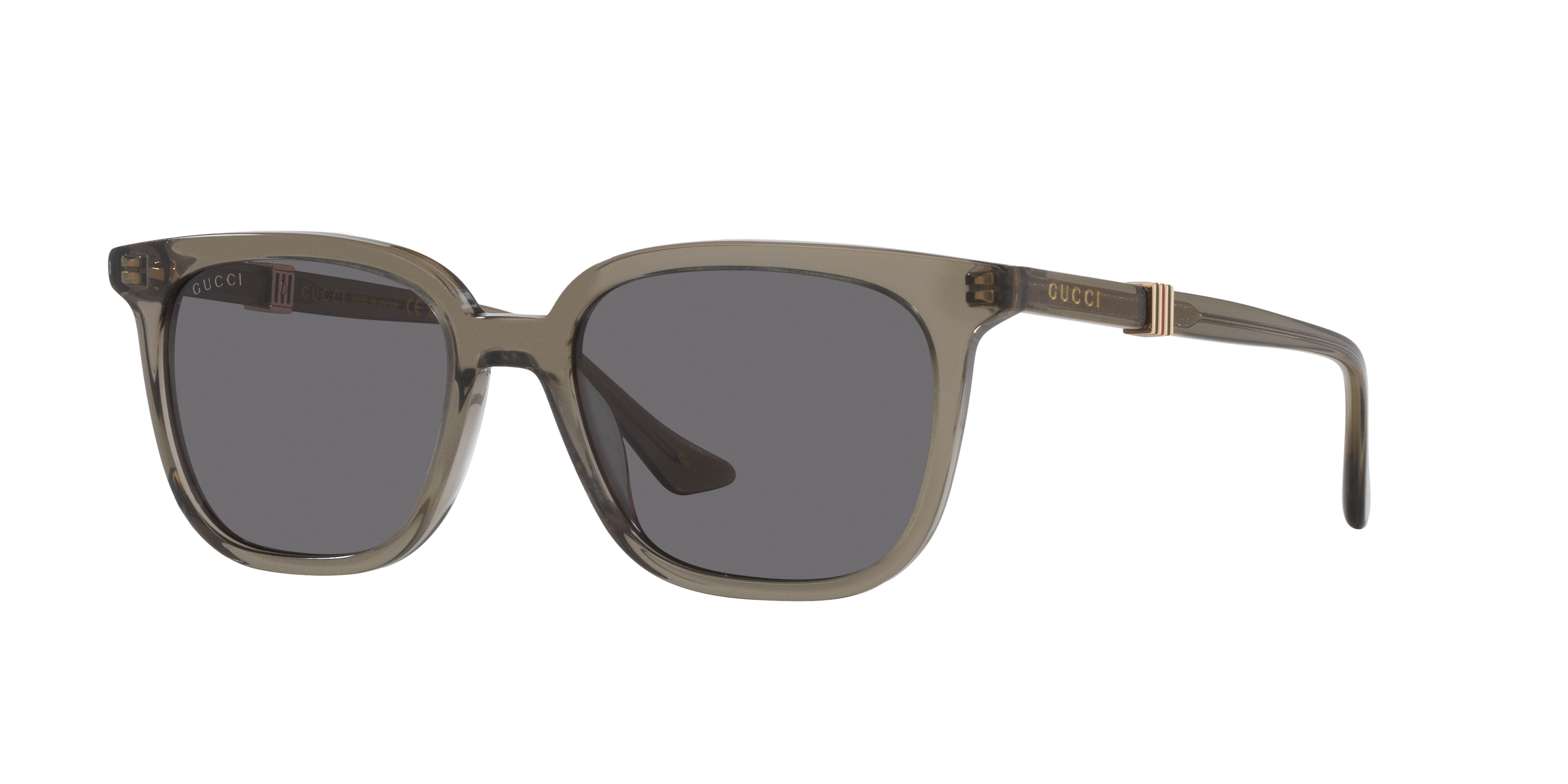 Gucci GG1493S M (54 - 18) with Grey lenses and Brown frame