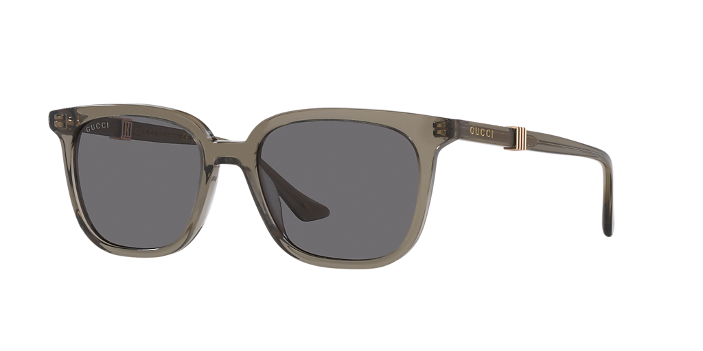 Gucci GG1493S M (54 - 18) with Grey lenses and Brown frame