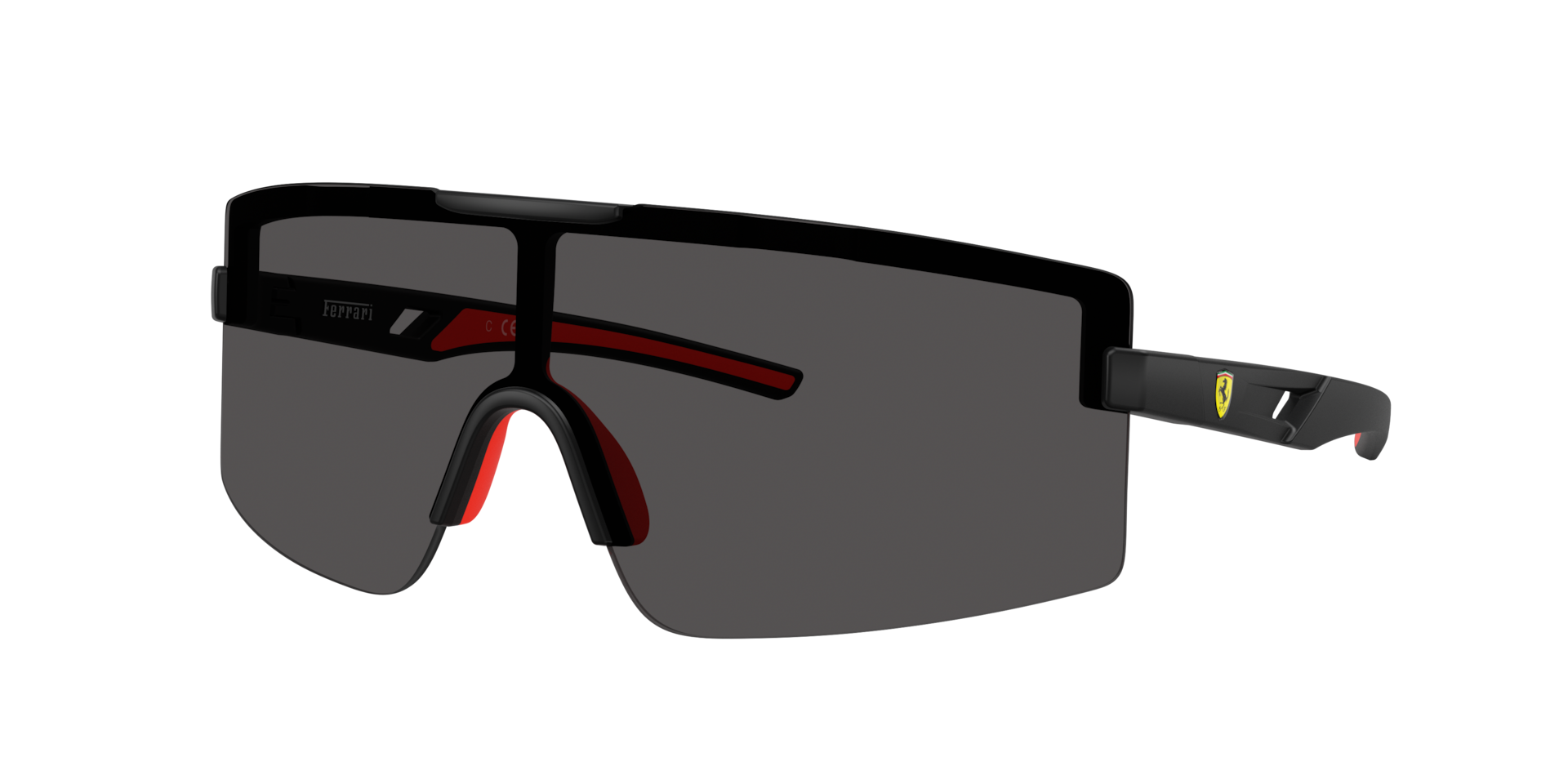 Scuderia Ferrari Man Sunglass FZ6008U -  Frame color: Matte Black, Lens color: Grey