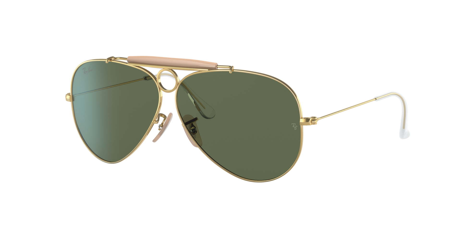 ⑱Ray-Ban　ClassicL shooter Ray-Ban Shooter | Aviation Collection M (58 - 09) with Green