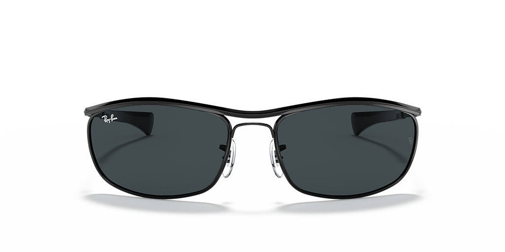 Ray-Ban Olympian I Deluxe L (62 - 18) with Blue lenses and Black