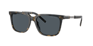 Giorgio Armani AR6110 XXL (58 - 18) with Grey lenses and Black