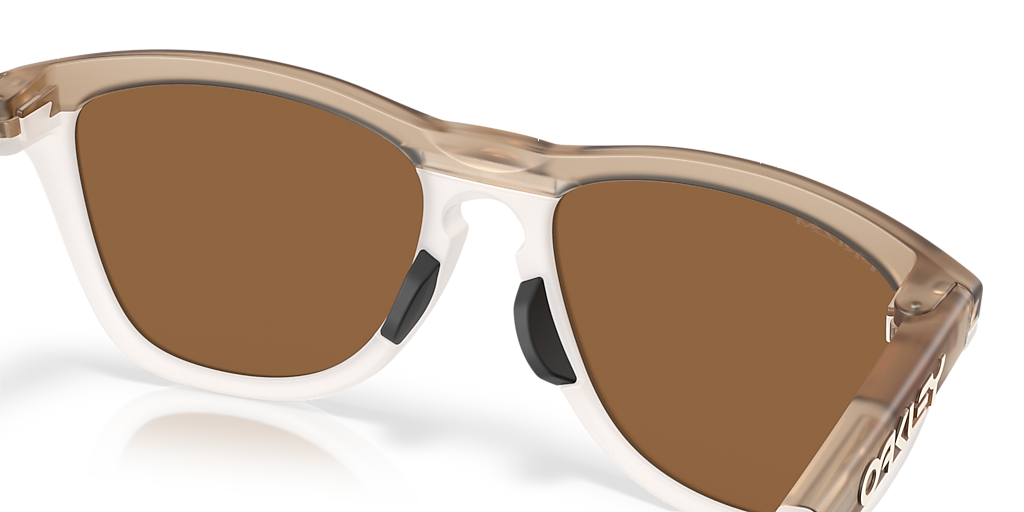 Oakley Frogskins™ Range L (55 - 17) with Brown lenses and Beige