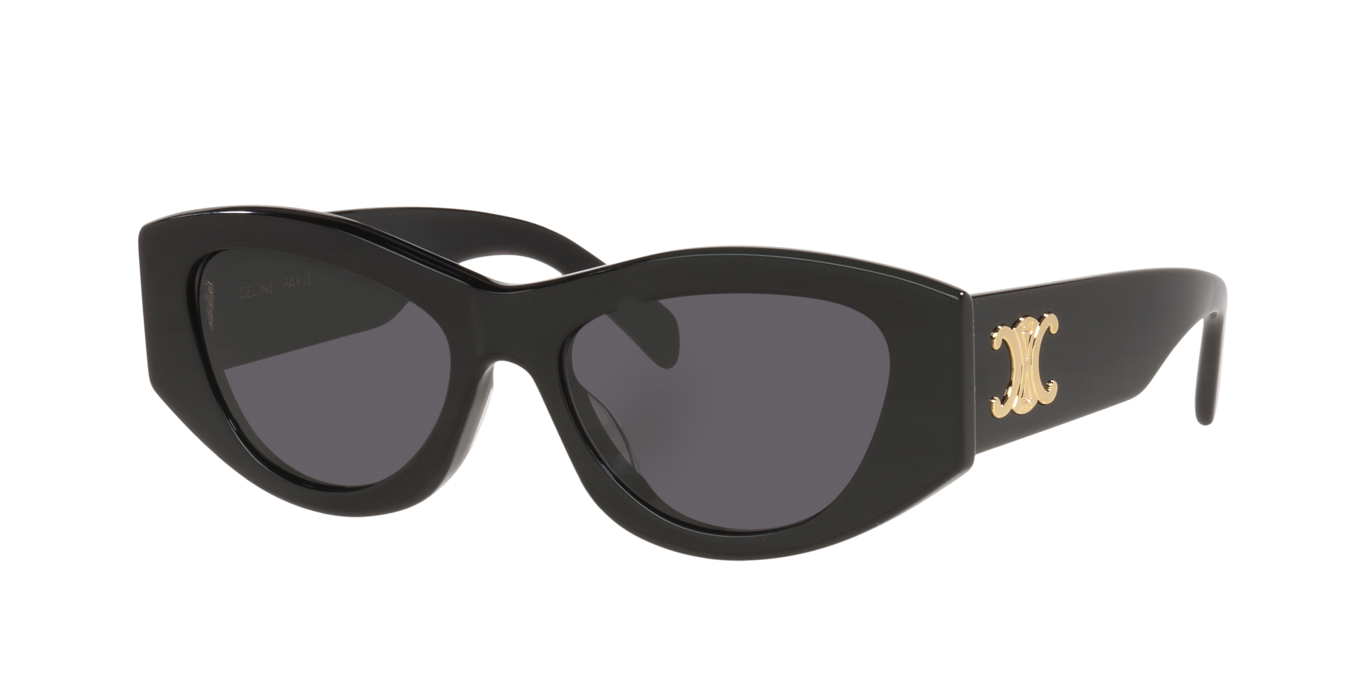 Celine Triomphe CL40308U S (55 - 18) with Grey lenses and Black
