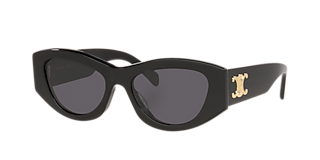 Celine CL40194U S (52 - 22) with Grey lenses and Black frame
