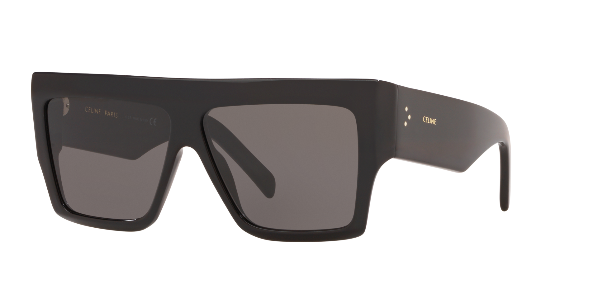 Celine Femme Sunglass CL40092I - Couleur du Monture Noir brillant Couleur de Lentille Gris 195 €
